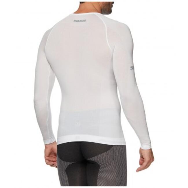 Six2 Maglia Termica Moto White Carbon Unisex